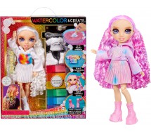 Rainbow High Watercolor DOLL PURPLE EYE Washable Playset Original MGA LOL