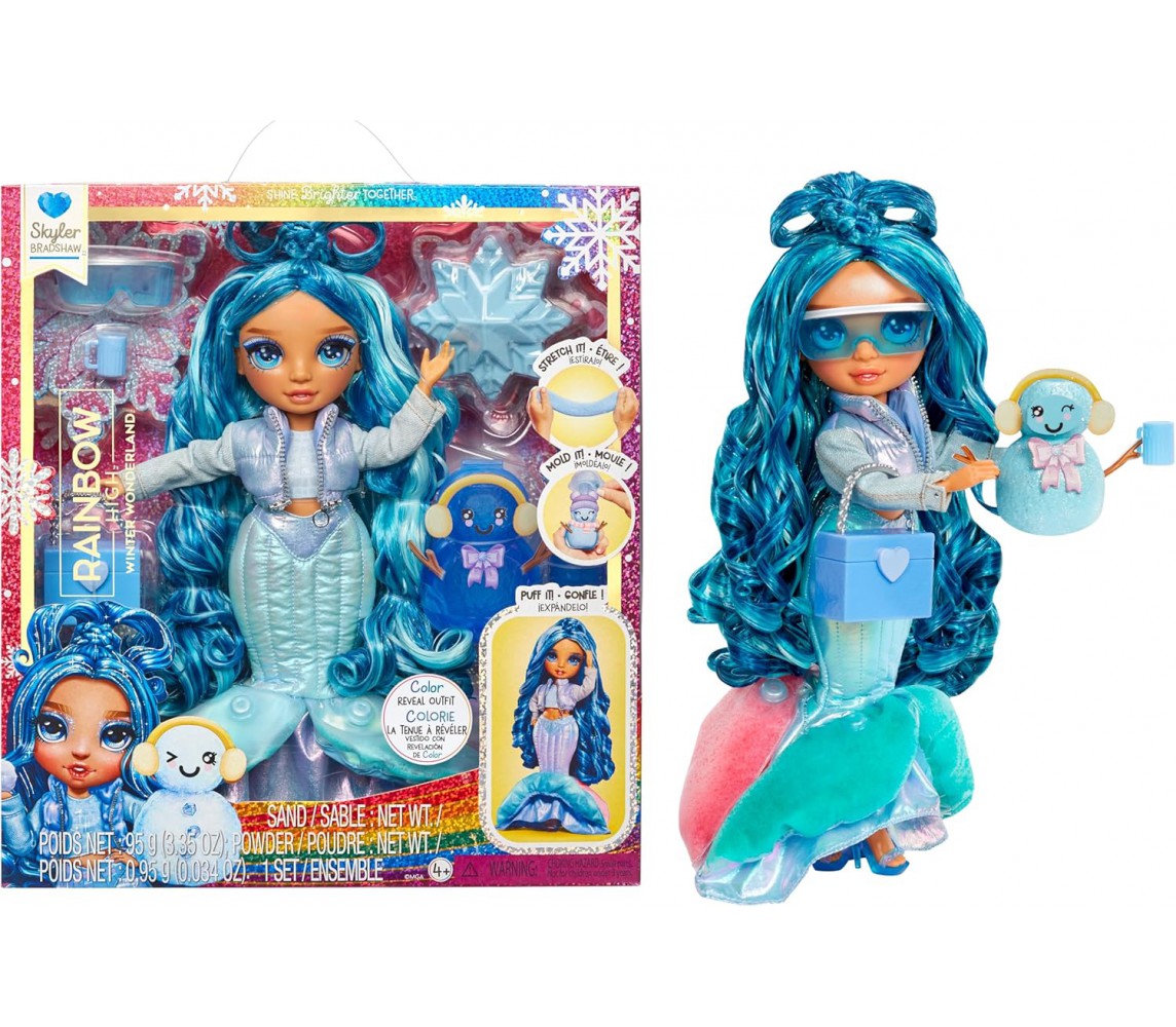 Rainbow High SKYLER Winter Wonderland Fashion Doll Color Change 28cm MGA OMG O.M.G.