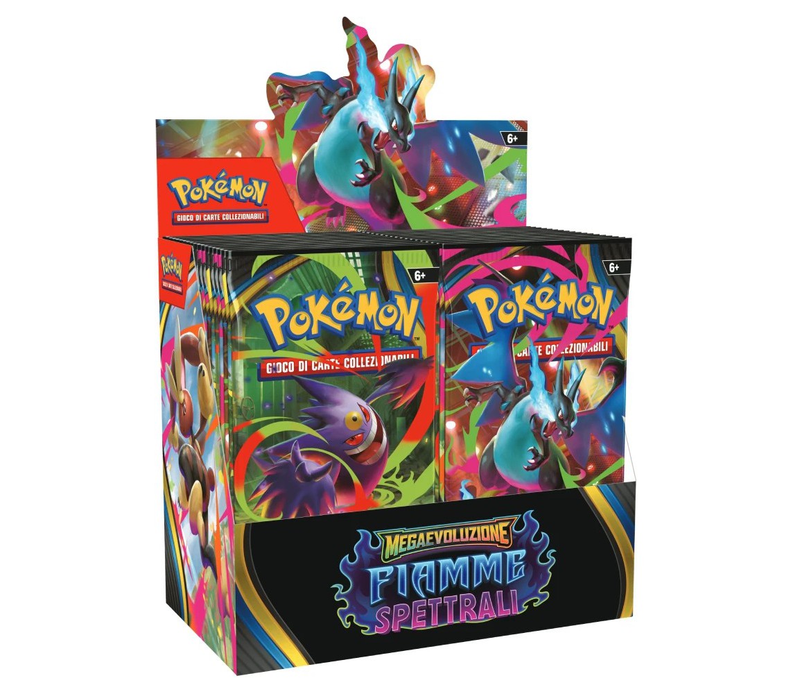 copy of CARTE POKEMON Box 36 BUSTE SCARLATTO VIOLETTO OSSIDIANA INFUOCATA ITALIANO