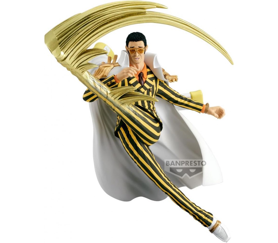 ONE PIECE BORSALINO Battle Record Collection Figure Statue 14cm BANPRESTO