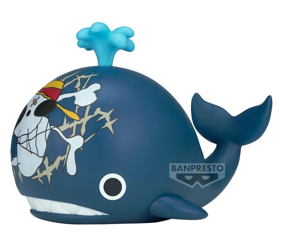 ONE PIECE LABOON Whale SOFVIMATES  Collection Figure Statue 14cm BANPRESTO