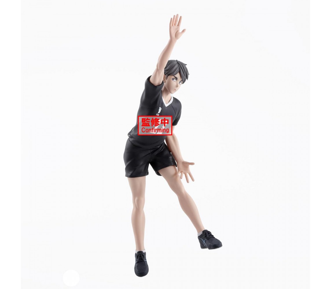 HAIKYU OSAMU MIYA 11 Volley Figure Statue 18cm Posing Series Original BANPRESTO