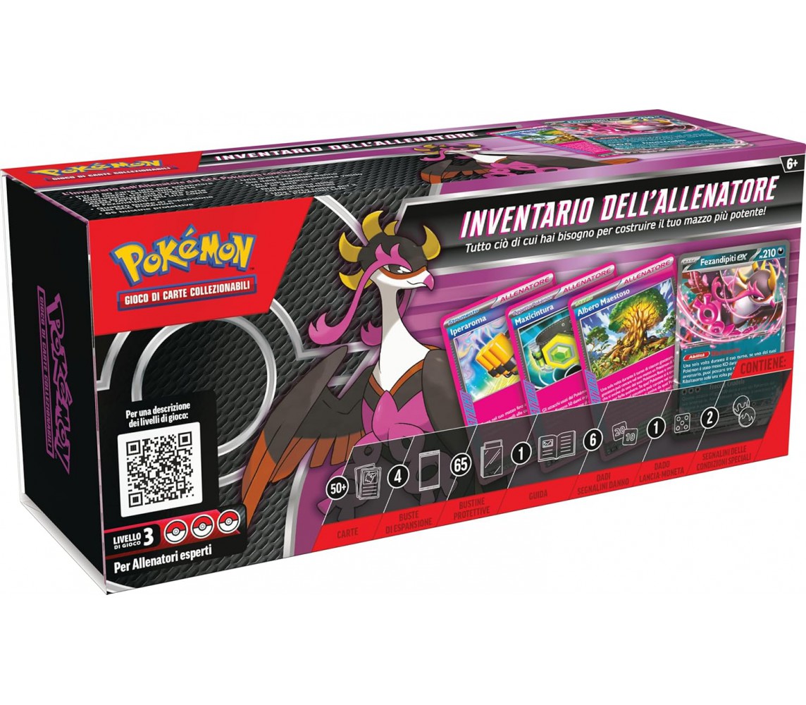 INVENTARIO DELL'ALLENATORE Special Box 2025 ITALIAN POKEMON ORIGINAL Game Vision Cards