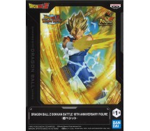 DRAGON BALL VEGITO Super Saiyan DOKKAN BATTLE 10th Anniversary Figure Statue 19cm BANPRESTO