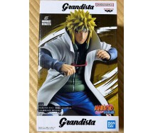 NARUTO Figure MINATO NAMIKAZE GRANDISTA Big Statue 23cm Original Bandai BANPRESTO