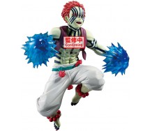 AKAZA Demon Slayer Figure Statue 16cm Vibration Stars Plus Originale BANPRESTO