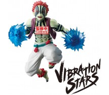 AKAZA Demon Slayer Figure Statue 16cm Vibration Stars Plus Originale BANPRESTO
