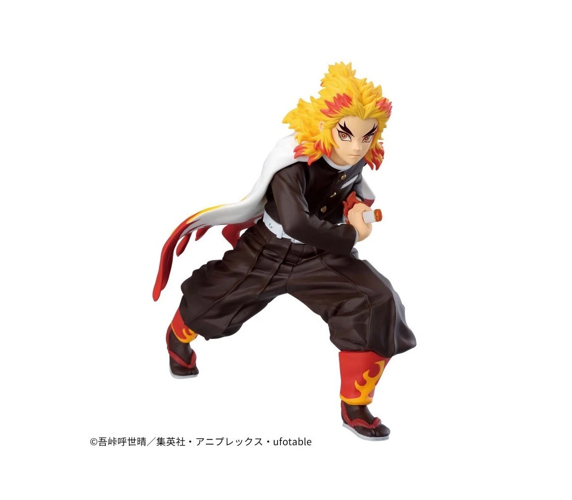 DEMON SLAYER Kyojuro Rengoku MAXIMATIC Figure Statue 16cm Original BANPRESTO