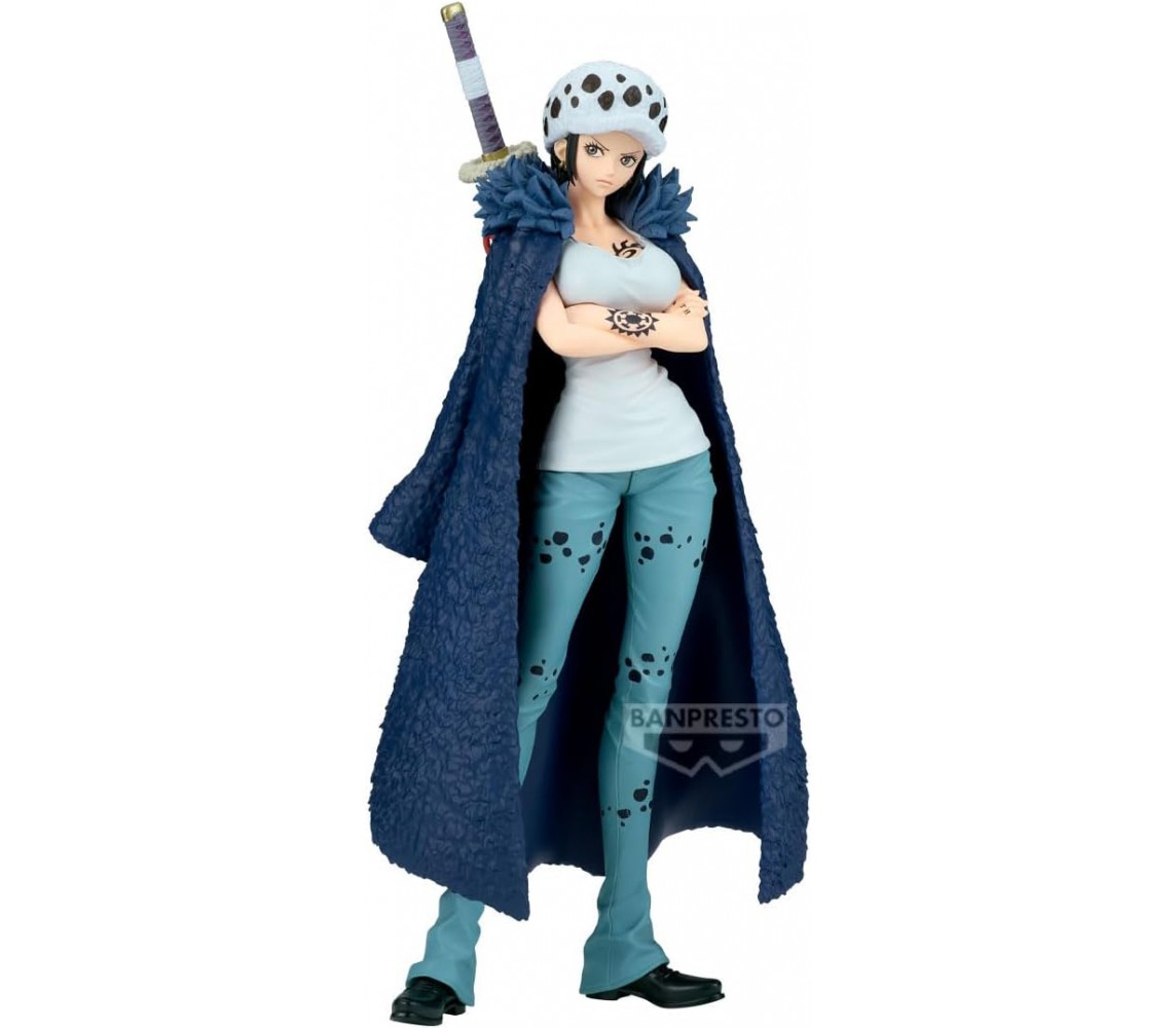 copy of TRAFALGAR LAW da ONE PIECE Figura 17cm Serie GRANDLINE MEN VOL. 19 Originale BANPRESTO