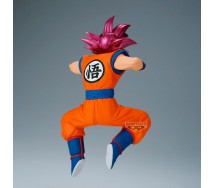 BANPRESTO DRAGON BALL Figure GOKU SS GOD 12cm Serie MATCH MAKERS Original