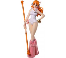 BANPRESTO ONE PIECE Figure Statue NAMI 16cm THE SHUKKO EGGHEAD
