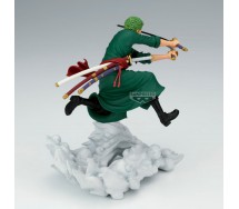 BANPRESTO ONE PIECE Figura Statua 15cm RORONOA ZORO Serie SENKOUZEKKEI Egghead