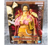 BANPRESTO ONE PIECE Figura GOLD D ROGER 20cm Serie GRANDLINE SPECIAL Originale