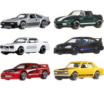 HOT WHEELS Special BOX 6 Modellini Auto JAPAN CARS Scala 1:64 MATTEL JBY77