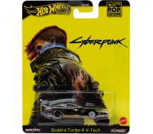 CYBERPUNK 2077 Car Model Quadra Turbo R V Tech Die Cast Model car Hot Wheels POP CULTURE 7cm JBL55