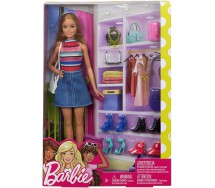 copy of Bambola BARBIE Bambola Bionda con Occhiali Serie BARBIE Fashionistas HBV15 Mattel