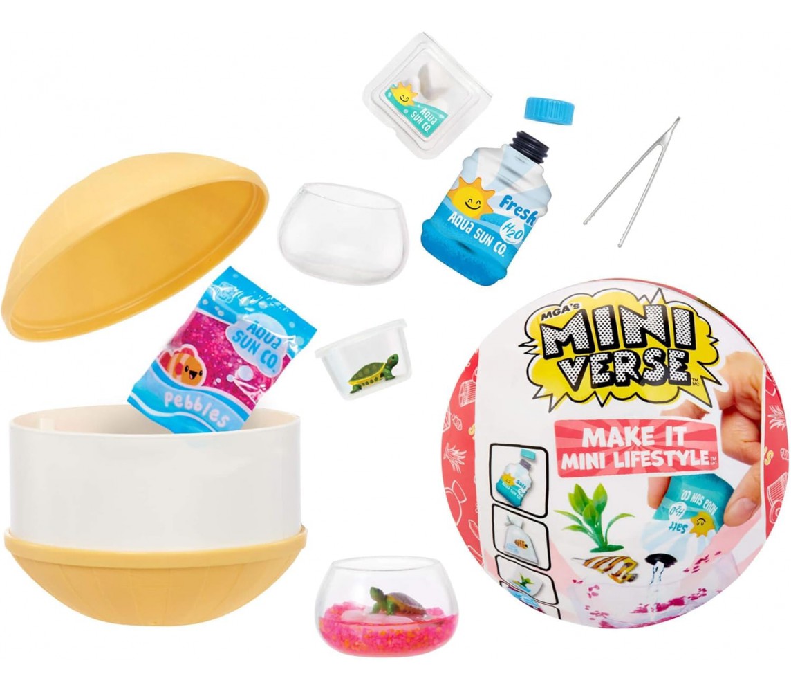 MINIVERSE MINI LIFESTYLE SERIE 1 Home Pesciolini Sfera Pallina Random MGA 591856