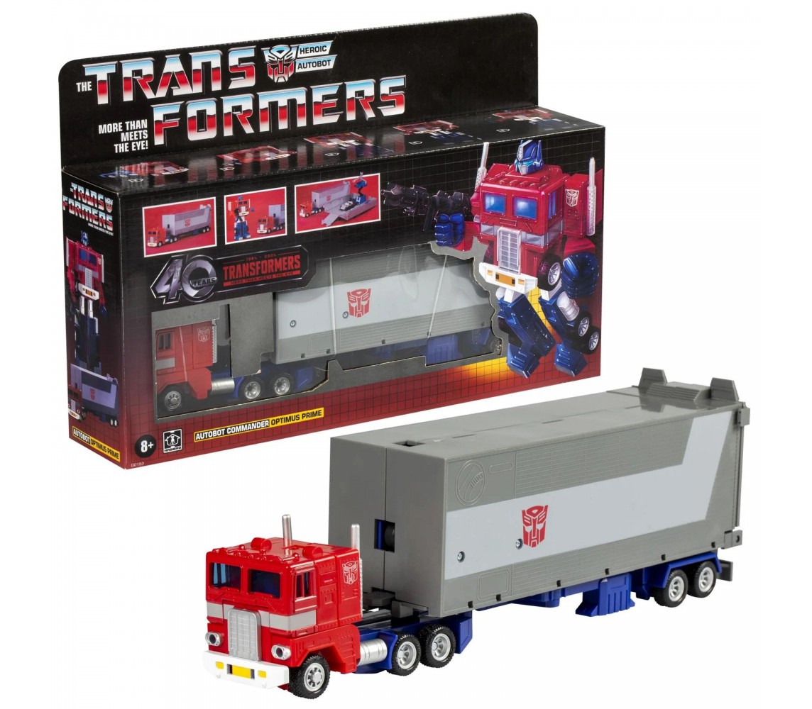 TRANSFORMERS OPTIMUS PRIME 40th Truck 30cm AUTOBOT COMMANDER Hasbro G0153