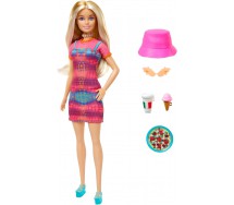 copy of BARBIE con BICICLETTA e Accessori Originale Mattel FTV96