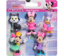 MICKEY MOUSE Mini Figures Pack of 5 Figures Minnie Mouse Daisy 6cm Original Just Play