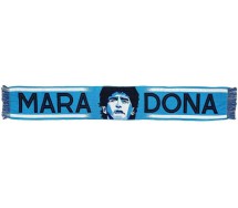 MARADONA Diego El pibe de Oro Sciarpa Calcio Ufficiale 140cm JACQUARD