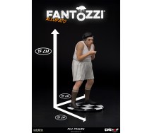 FANTOZZI ALLUPATO Scena Film Tennis Figura Collezione 15cm ORIGINALE