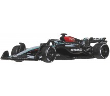 MERCEDES AMG F1 GEORGE RUSSELL 63 Car Model Formula 1 2024 1/64 8cm HW JBM18