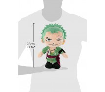ONE PIECE RORONOA ZORO version Soft Toy Plush BIG 30cm Original Barrado