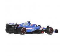 VISA RB Formula 1 2024 car Model TEAM EQUIPE Liam Lawson 30 Scale 1/64 8cm F1 Hot Wheels JBM24