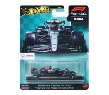 MERCEDES AMG F1 GEORGE RUSSELL 63 Modello Auto Formula 1 2024 1/64 8cm HW JBM18