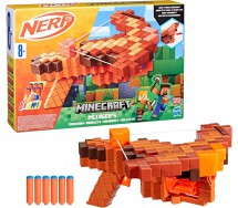 NERF MINECRAFT Pillager's Crossbow Dart-Blasting Crossbow 6 N1 Dards HASBRO G0315