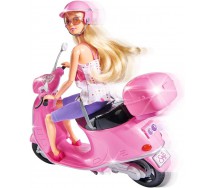 STEFFI LOVE Playset 1 DOLL 30cm WITH Chic City SCOOTER Original SIMBA TOYS