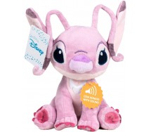 PLUSH Soft Toy ANGEL Version BIG Talking English Language 30cm DISNEY Lilo Stitch OFFICIAL