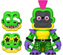 FNAF SNAPS MONTGOMERY GATOR playset Vinyl 8cm FREDDY FUNTIME from FIVE NIGHT AT FREDDY'S FNAF FUNKO