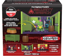 FNAF SNAPS MONTGOMERY GATOR playset Vinyl 8cm FREDDY FUNTIME from FIVE NIGHT AT FREDDY'S FNAF FUNKO