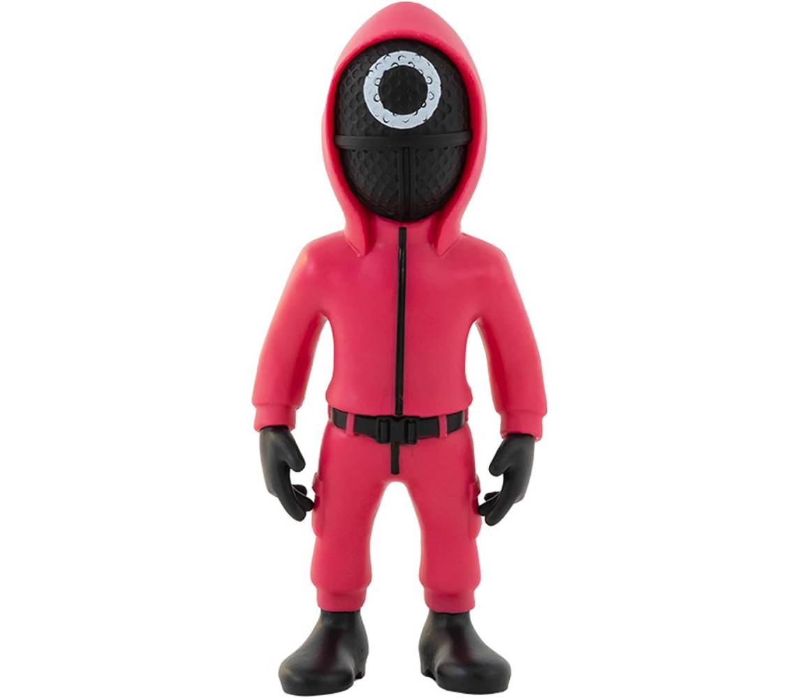 BROKEN PACKAGE SQUID GAME Figure 12cm MASKED GUARD Originale MINIX TV Serie 112