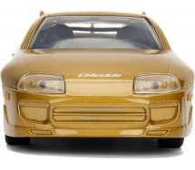 BOXROTTO Fast Furious Modello Auto TOYOTA SUPRA GOLD 12cm 1/32 Jada Toys