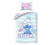 STITCH Disney Single Bed Set STATE OF MIND with DUVET COVER 140x200cm Cotton OFFICIAL LS-8682BL