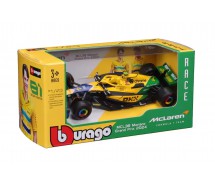 BOX ROTTO McLAREN MCL38 MONACO GP 2024 SENNA Modello DieCast 1/43 NORRIS 4