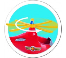 BROKEN PACKAGE Playset Fireman Sam Vehicle FIRE HELICOPTER With FIGUR of MALCOLM ORIGINAL SIMBA