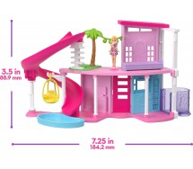 BROKEN PACKAGE BARBIE MINI Land Playset DREAM SHOP Supermarket Haitstylist Boutique Mattel JGL31
