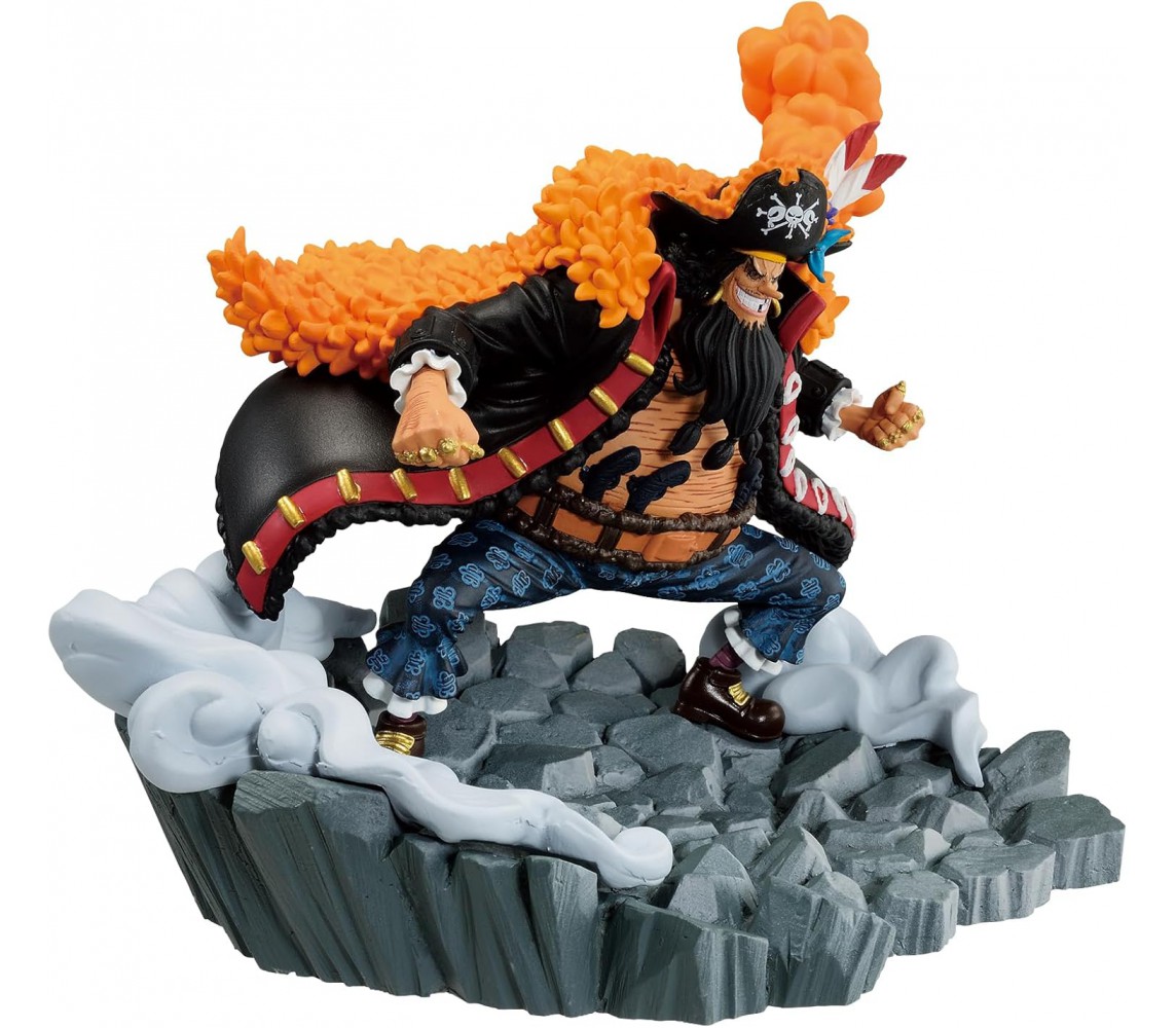 BROKEN PACKAGE MARSHALL TEACH SENKOUZEKKEI Figure Statue ONE PIECE Original BANPRESTO Bandai