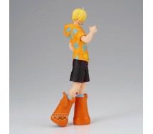 BROKEN PACKAGE ONE PIECE Figure Statue SANJI 16cm THE SHUKKO EGGHEAD  BANPRESTO Bandai