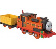 TRENINO THOMAS FRIENDS Modello Locomotiva NIA MOTORIZZATO Rimorchio 20cm JGF97