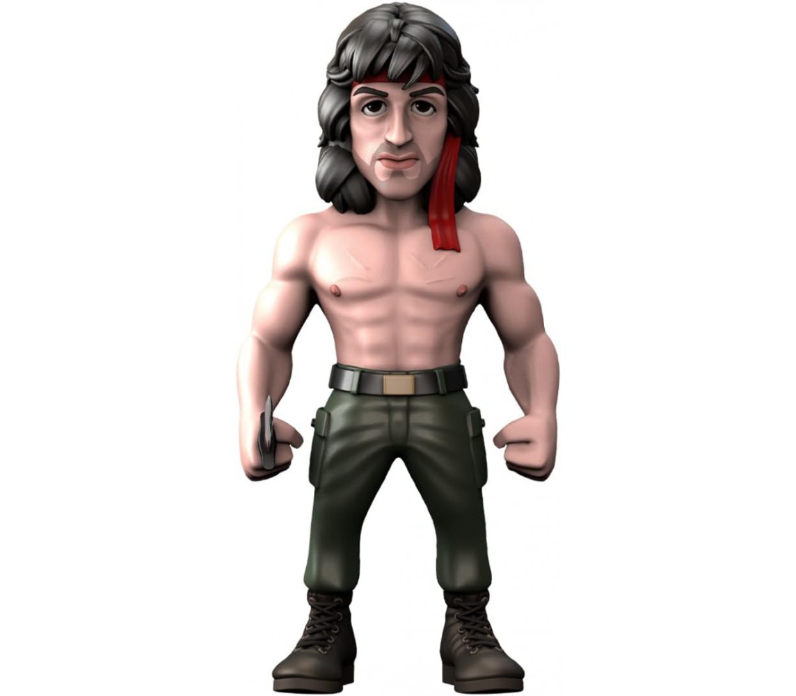 BROKEN PACKAGE RAMBO FIRST BLOOD Sly FIGURE Statue 12cm Original MINIX Serie MOVIES 108