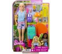 copy of BARBIE Playset TEAM STACIE CAMPING Tenda Canoa Mattel GJB58