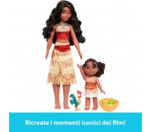 VAIANA and SIMEA DOLL Sister Set Disney MOANA 28cm Original MATTEL JBT66