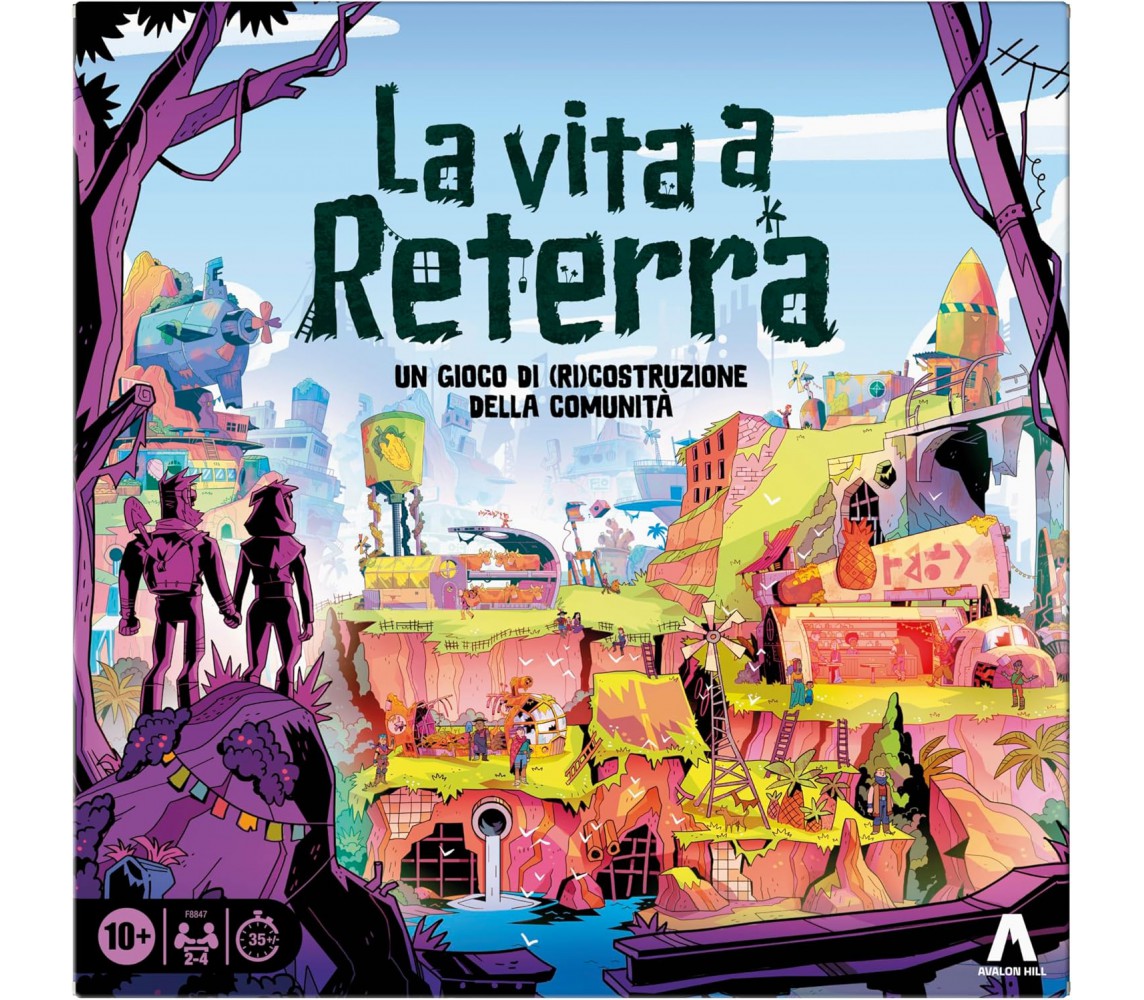 LA VITA A RETERRA Gioco Di Strategia In Scatola ITALIANO 2-4 giocatori 10+ anni