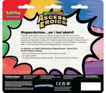 Pokemon MEGAEVOLUZIONE Carte ITALIANO Pack 3 Buste ASCESA EROICA GASTLY