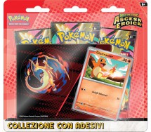ITALIAN Pokemon MEGAEVOLUZIONE Cards ASCESA EROICA CHARMANDER Blister 3-pack